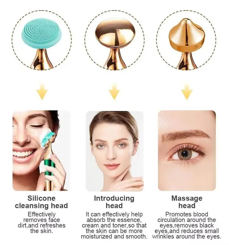 3-in-1 Face, Neck & Eyes Massager Trandingstor.shop