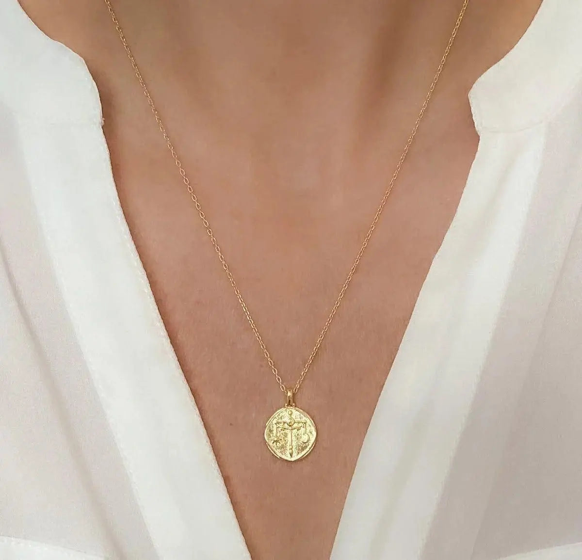 Gold Plated Zodiac Sign Necklace Trandingstor.shop