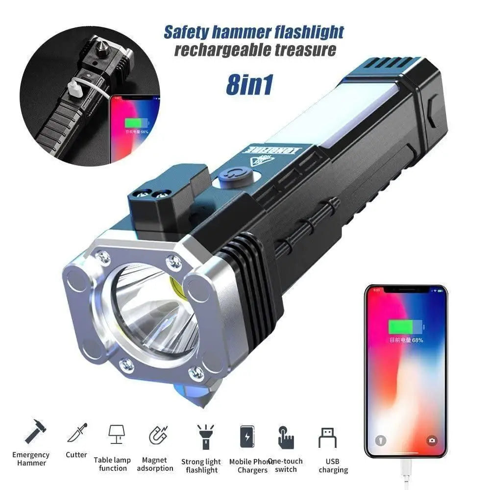 Portable Rechargeable Torch LED Flashlight Trandingstor.shop