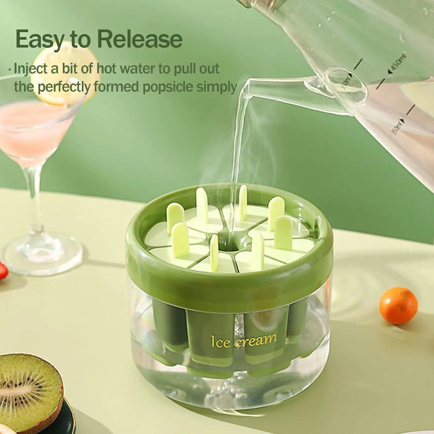 Reusable DIY 8 Pieces Ice Pop Mould - Trandingstor.shop