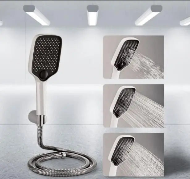 Square Hand Shower for Bathroom Without Hose Pipe Trandingstor.shop