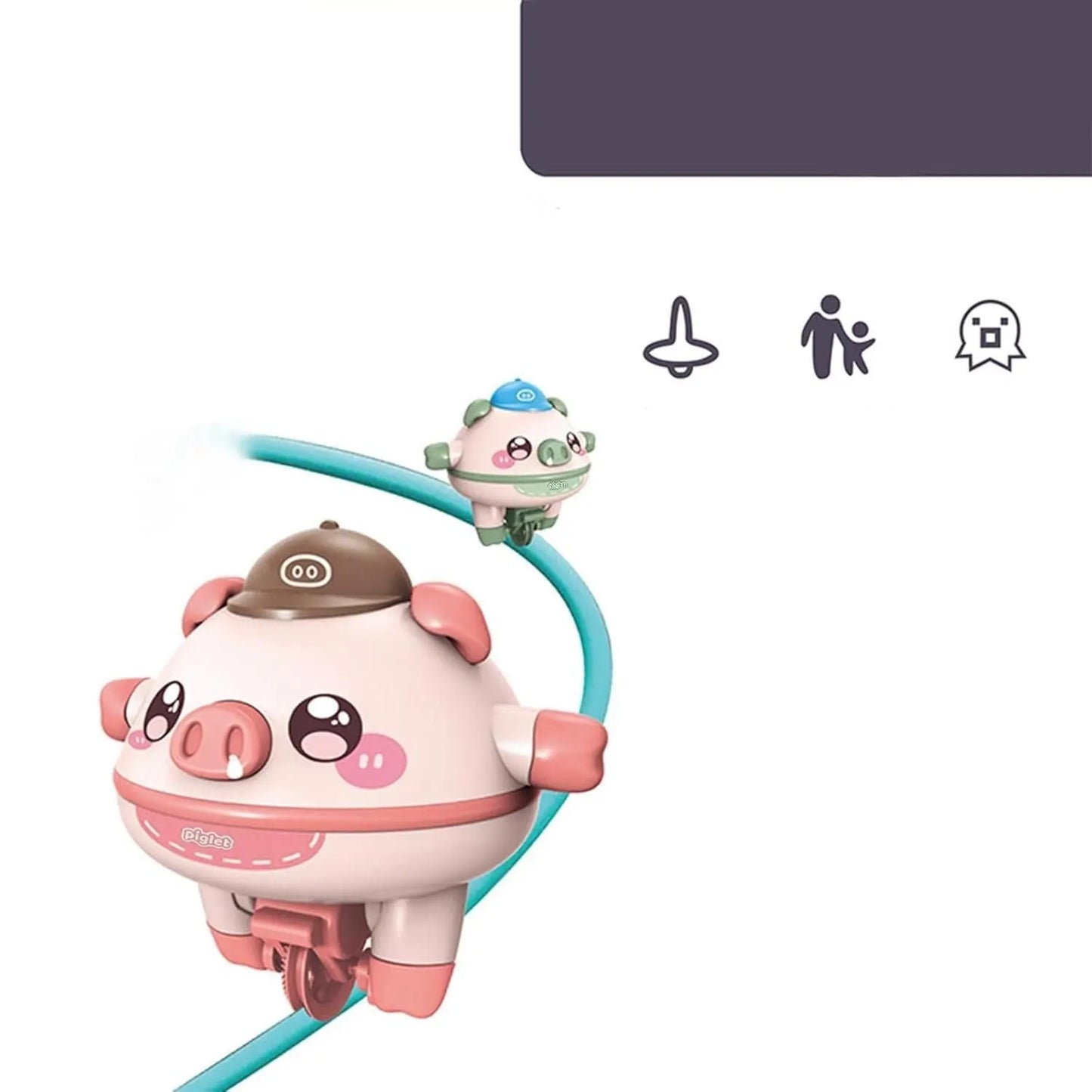 Tightrope Walking Tumbler Pig Walking Tightrope for Children Trandingstor.shop