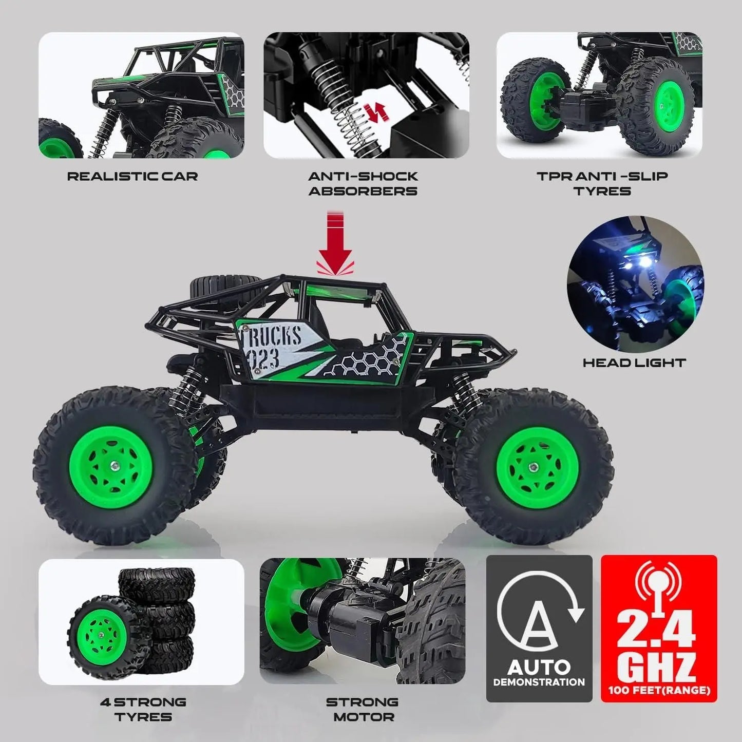 Trandingstor 4x4 Rally Monster Truck - Off-Road Fun Trandingstor.shop