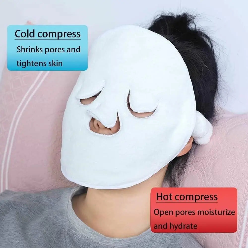 Trandingstor.shop reusable cold and hot facial mask for skin tightening and hydration