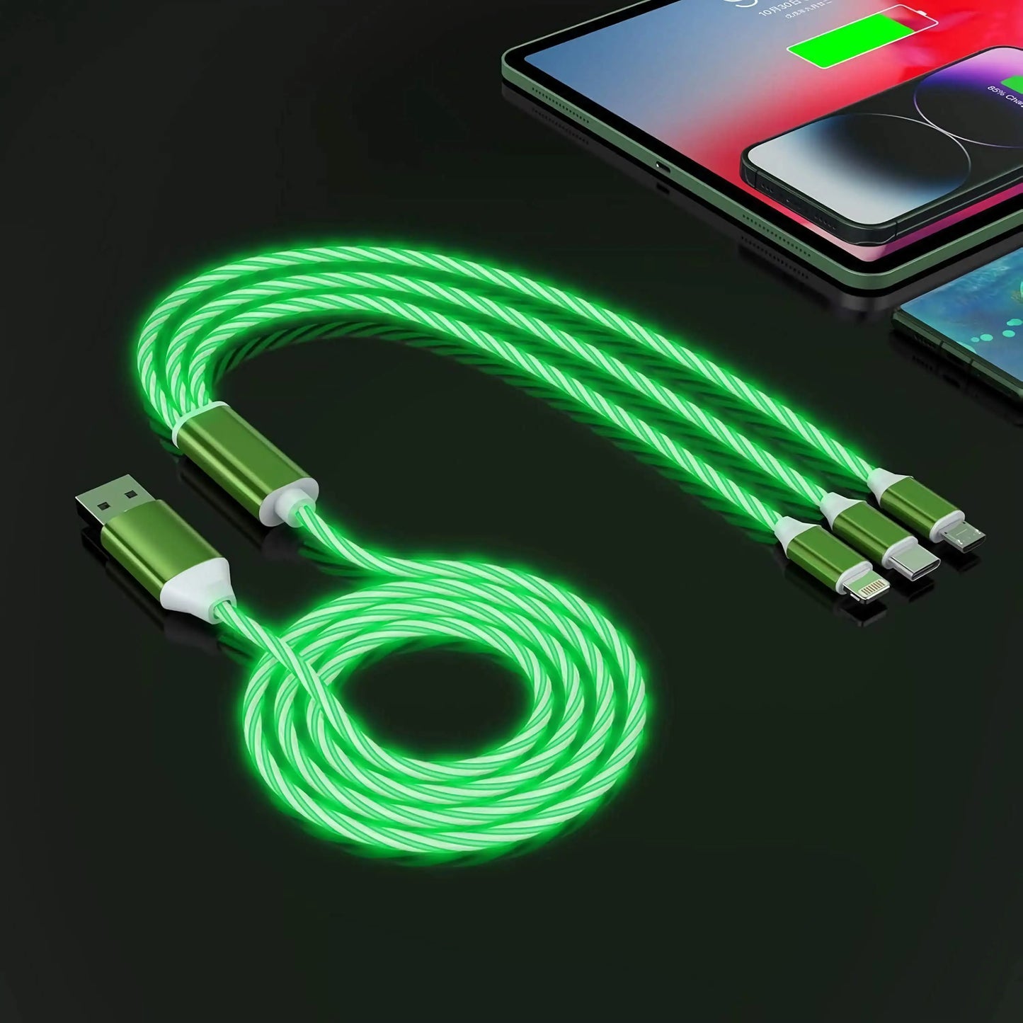 Trandingstor Multi USB Phone Charger with LED Design Trandingstor.shop