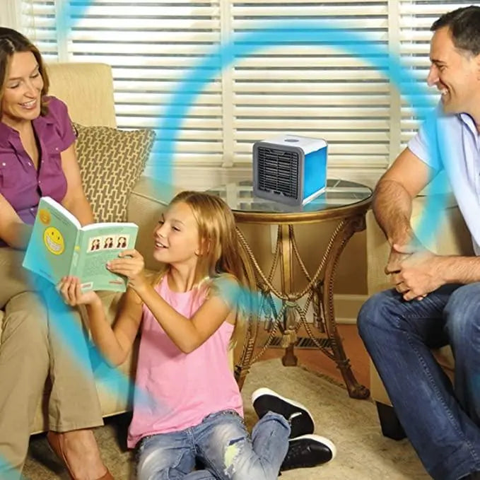 Compact Trandingstor.shop Air Purifier in Living Room for Family Enjoyment and Clean Air