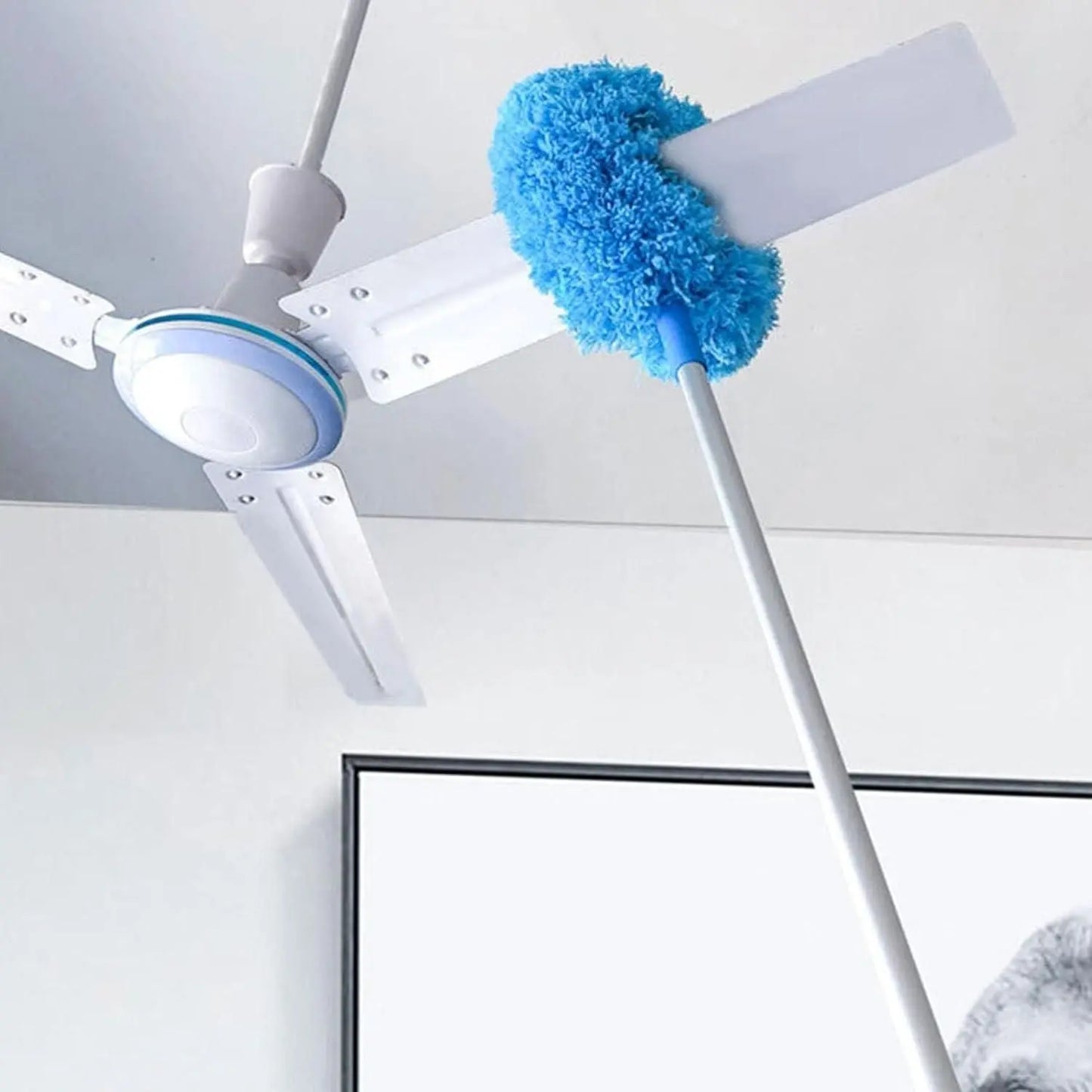 Trandingstor.shop Ceiling Fan Cleaning Duster with Soft Microfiber for Easy Dust Removal