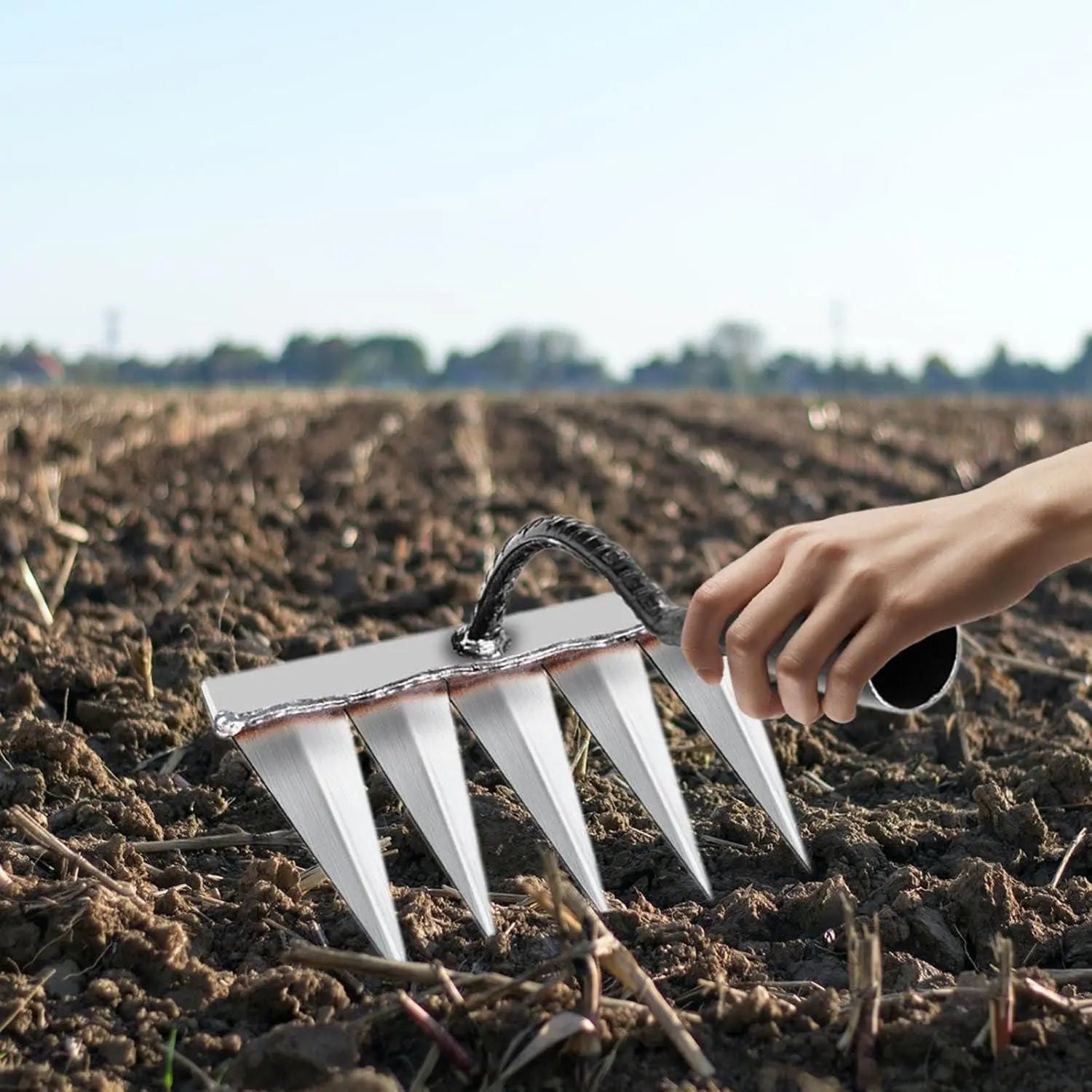 5 Teeth Carbon Steel Garden Weeding - Trandingstor.shop