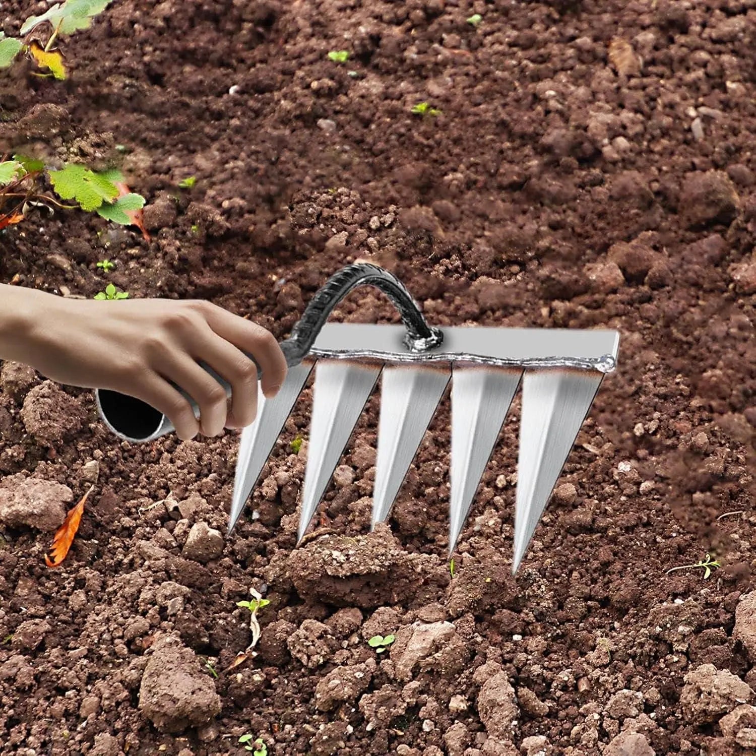 5 Teeth Carbon Steel Garden Weeding - Trandingstor.shop