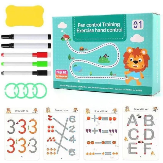 Pen Control Training Exercise Hand Control Book Trandingstor.shop