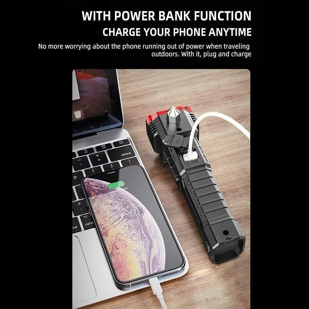 Portable Rechargeable Torch LED Flashlight Trandingstor.shop