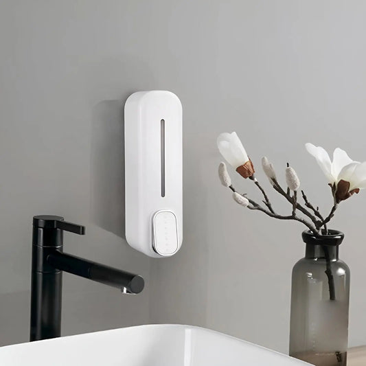 Press Wall-Mounted Dispenser Soap Manual - Trandingstor.shop