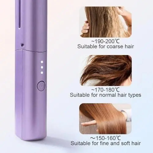 Rechargeable Hot Comb Hair Straightener - Trandingstor.shop