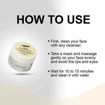 Rice Mask Wash off Face Wash  (100 gm) Trandingstor.shop