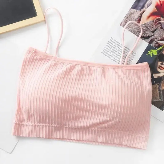 Seamless Silk Padded Bralette Bra Pack of 2 Trandingstor.shop