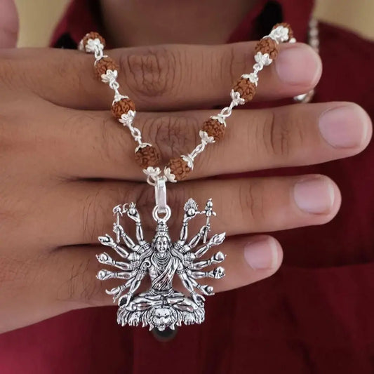 Sitted Shiva Embrace Silver Pendant Trandingstor.shop