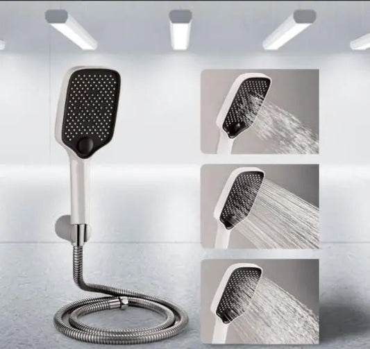 Square Hand Shower for Bathroom Without Hose Pipe Trandingstor.shop