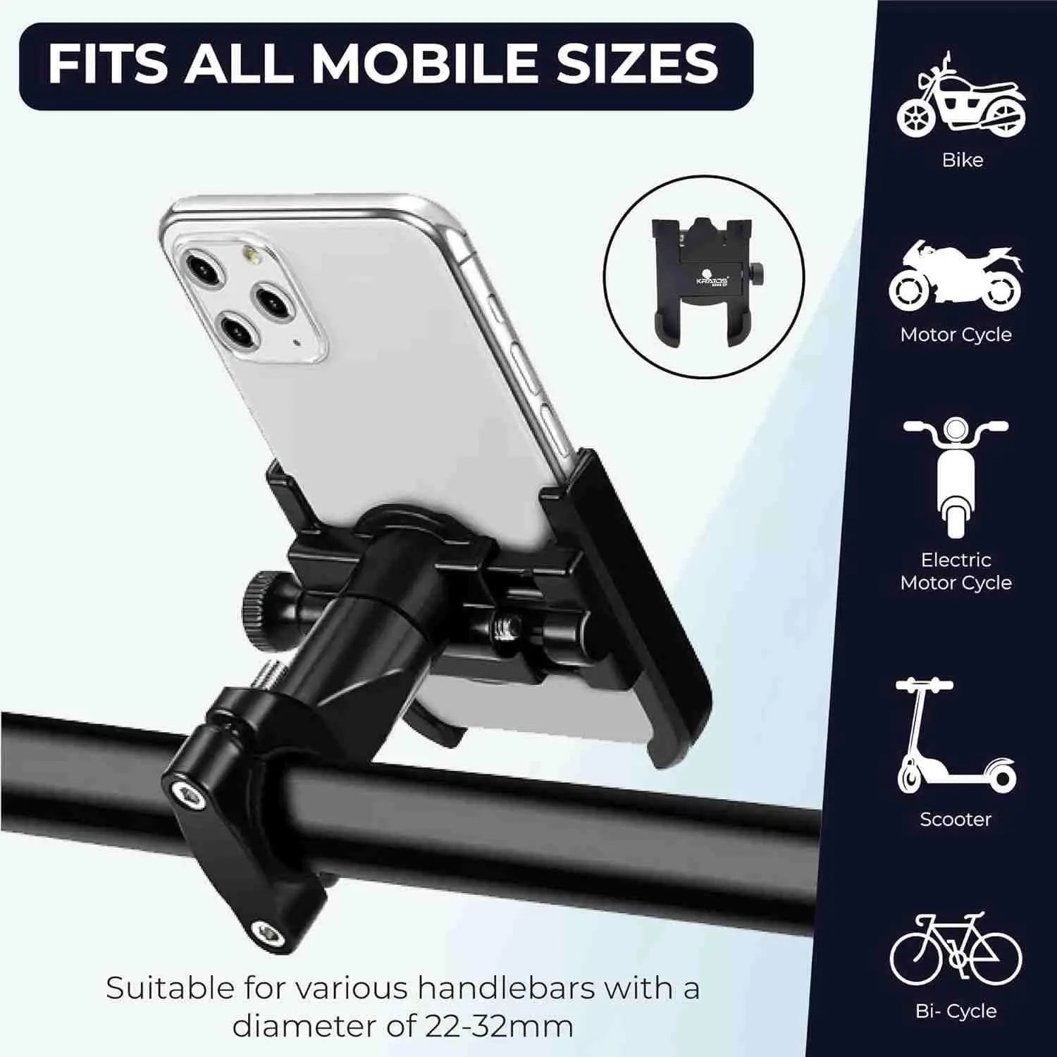Trandingstor Universal Bike Handlebar Mount for All Phones Trandingstor.shop