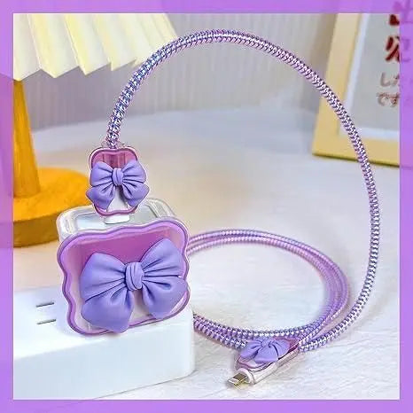 Trandingstor.shop Trendy Charging Case Cover with Bow Trandingstor.shop