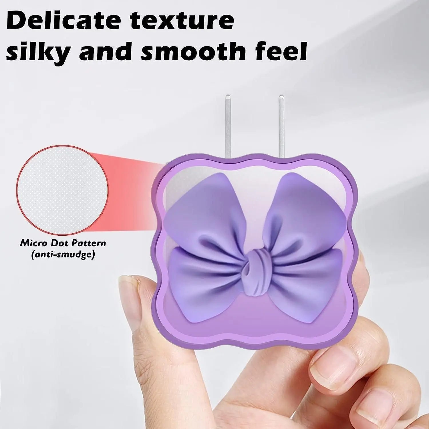 Trandingstor.shop Trendy Charging Case Cover with Bow Trandingstor.shop